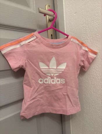 T-shirt manches courtes Adidas 6 mois 