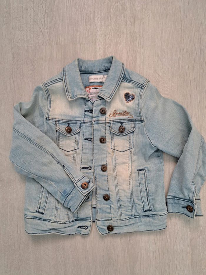 Veste en jean 4 ans