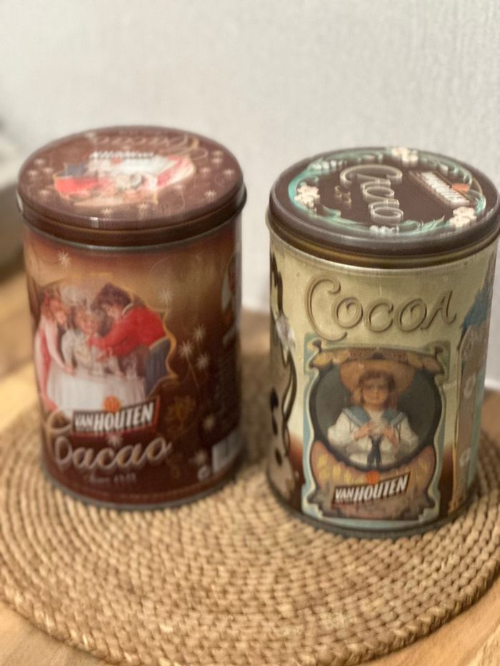 Lot de 2 boîtes métalliques - photo numéro 2