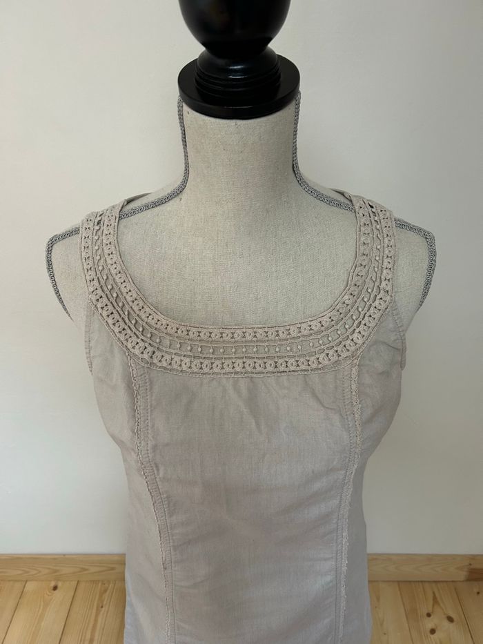 Robe d’été beige Cache Cache - taille 38 - photo numéro 3