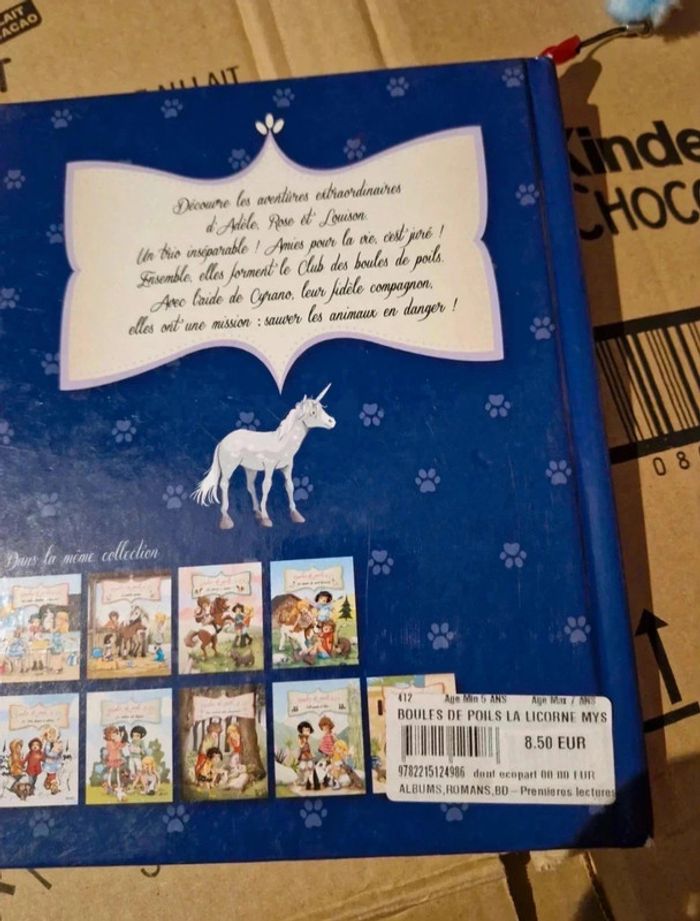 Boucles de poids et compagnie le licorne mystérieuse - photo numéro 8