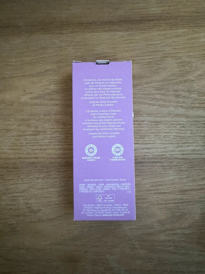 Eau de parfum L’Evidence 50ml - photo numéro 2