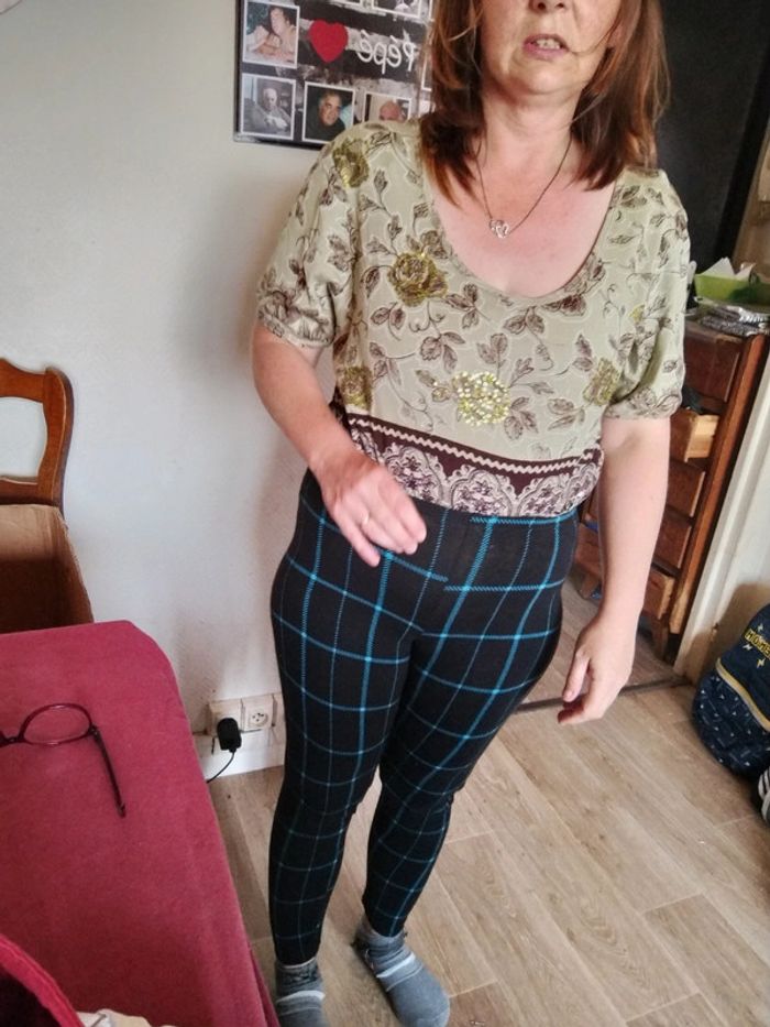 Legging à carreaux - photo numéro 2