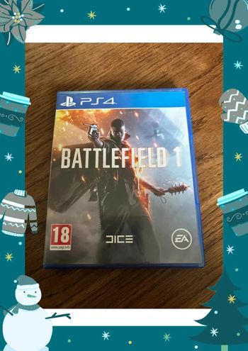 Jeu ps4 battlefield 1