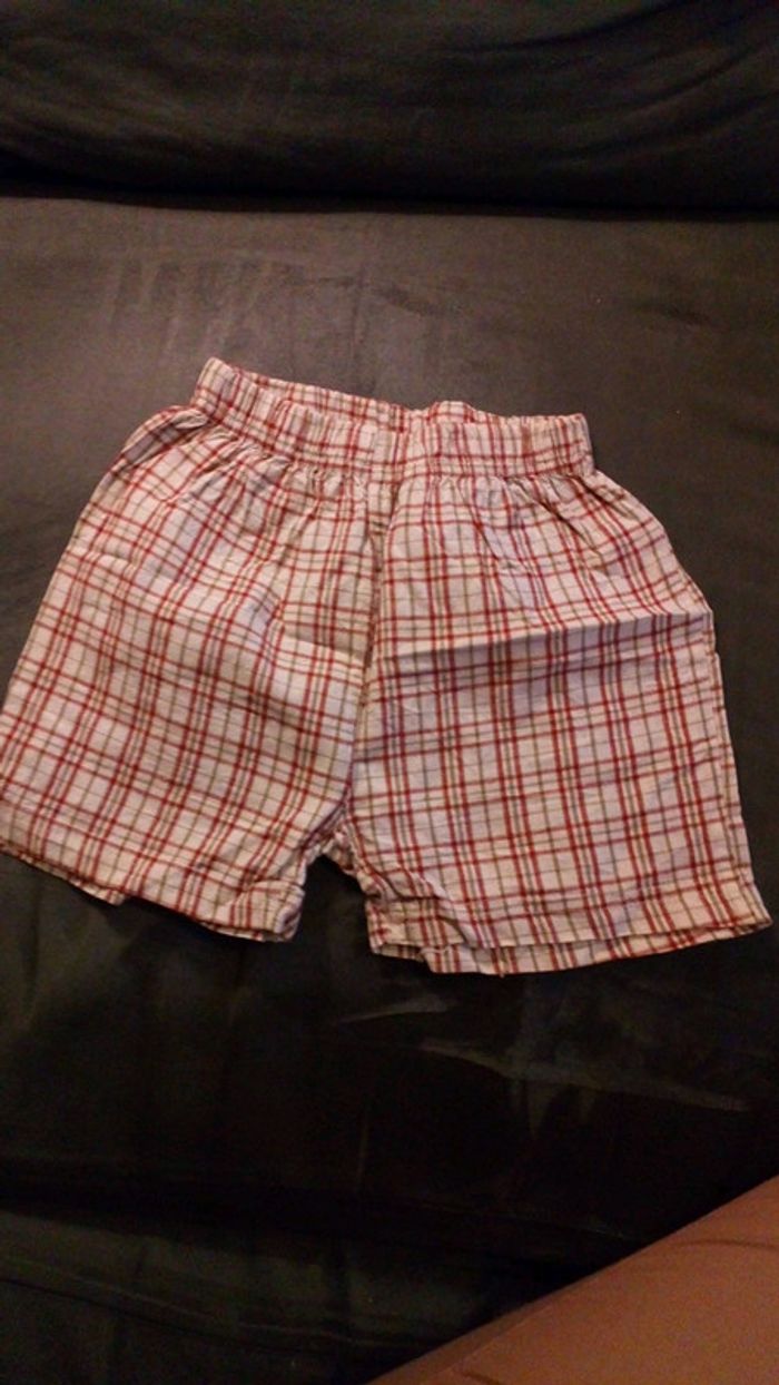 Short garçon 2 ans