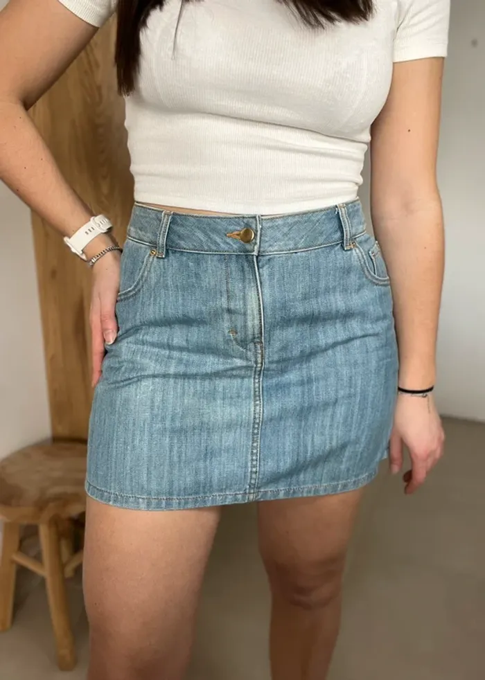 Jupe en jean H&M - photo numéro 2