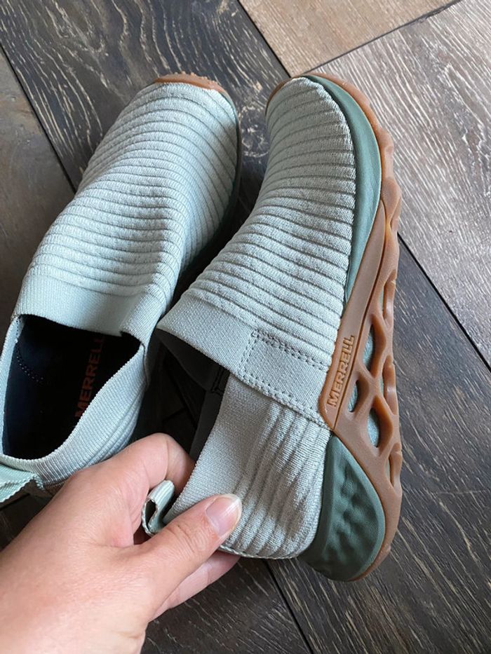 Magnifiques baskets running Merrell laceless 36 neuves
