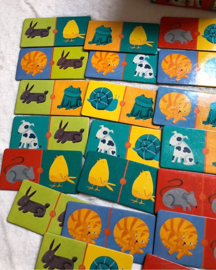 Lot puzzle et domino Djeco - complets - photo numéro 9