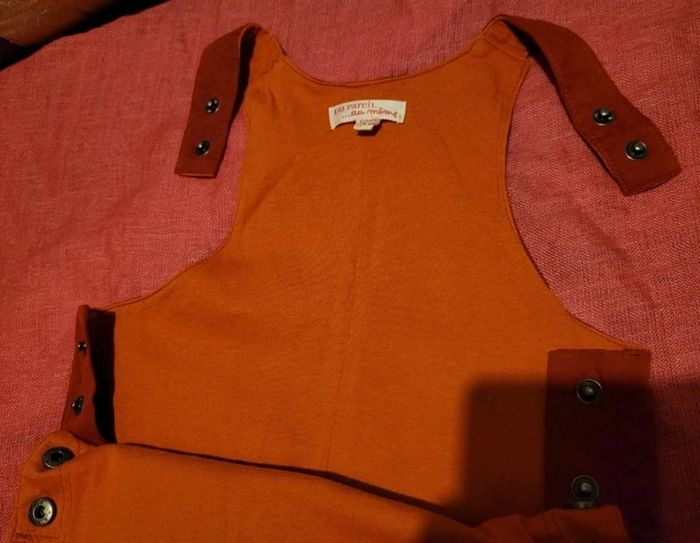 Adorable salopette girafe doublée 3 mois 59 cm + chaussettes offertes - photo numéro 10