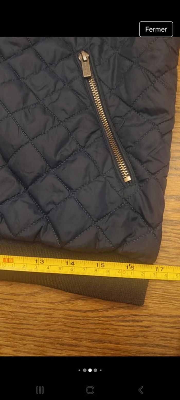 Jolie Veste coupe vent Bien Bleu taille M - photo numéro 8