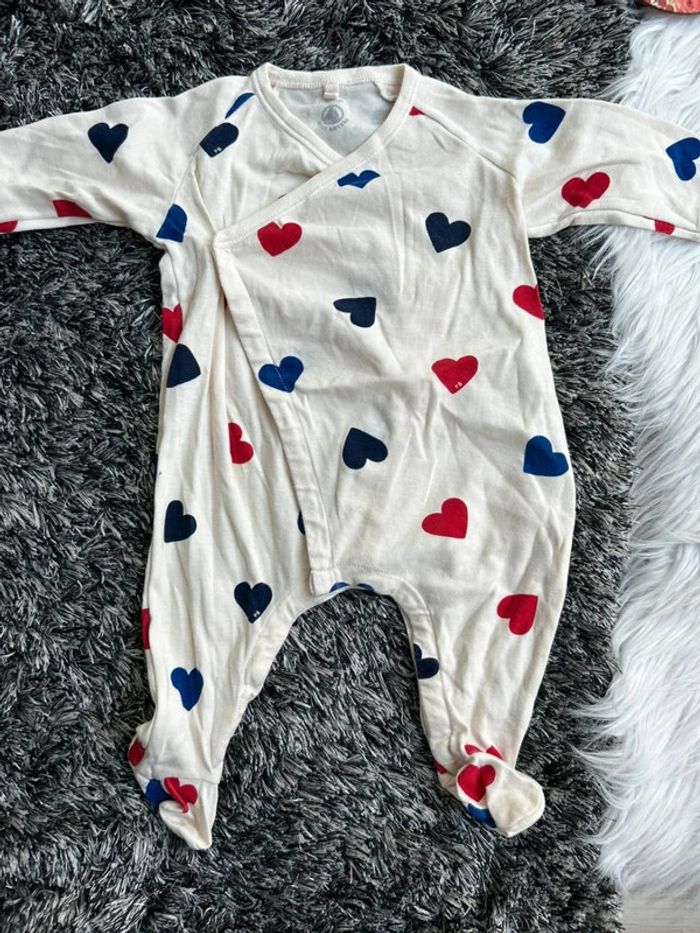 Dors-bien emblématique cœur - Petit bateau - 3 mois - photo numéro 2