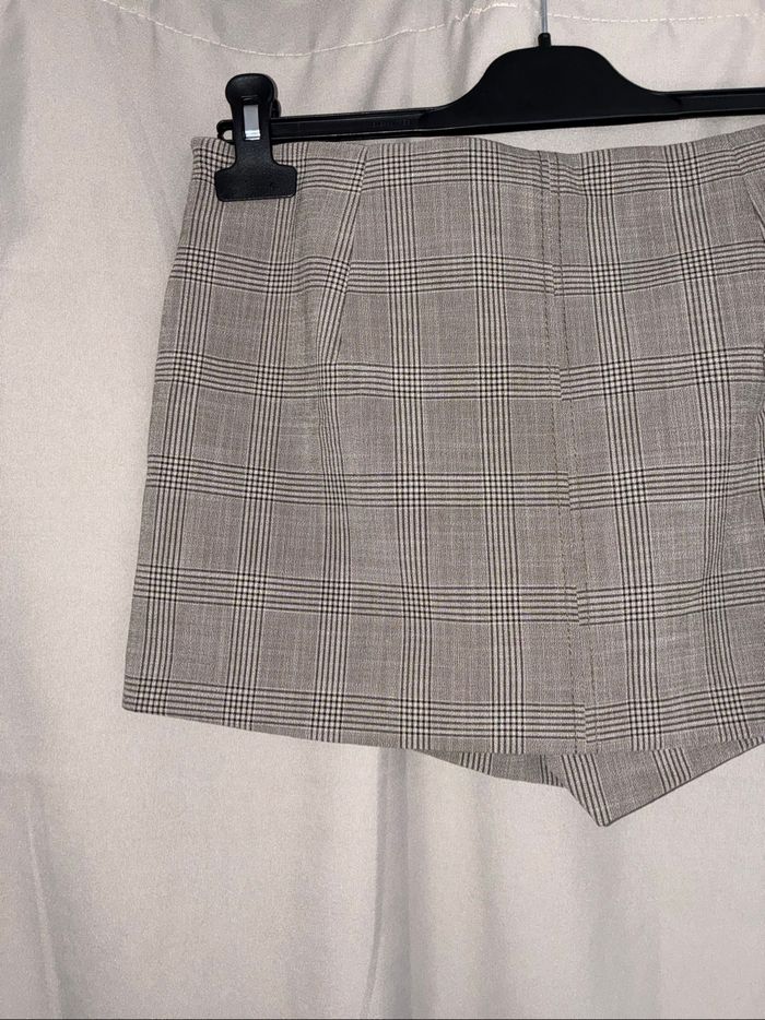 Jupe short à carreaux Bershka S - photo numéro 9