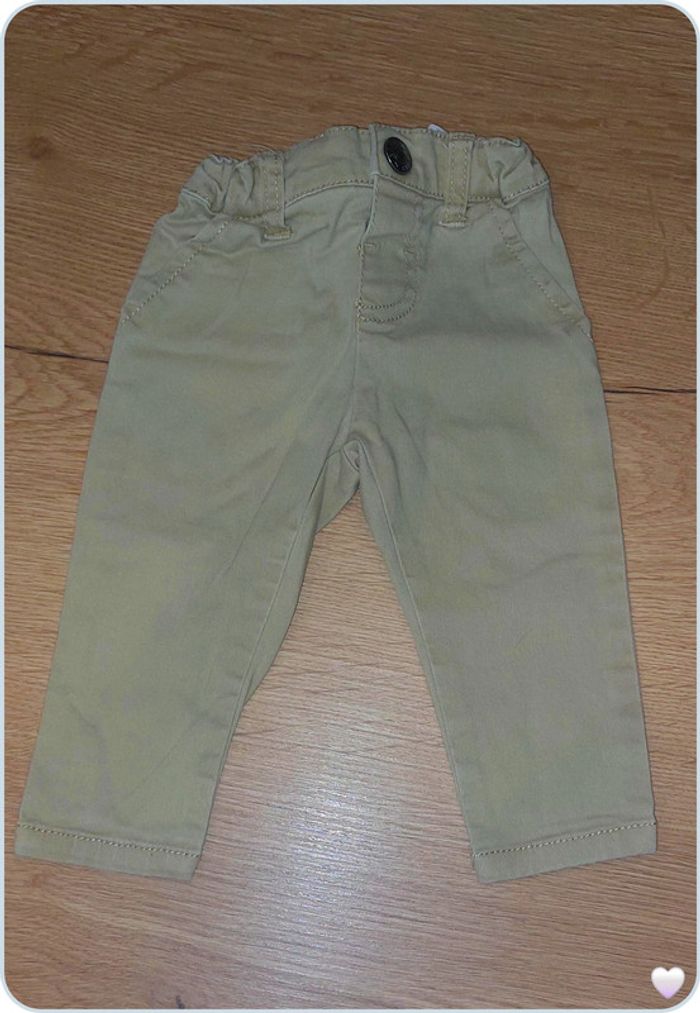 pantalon classique biege 6 mois