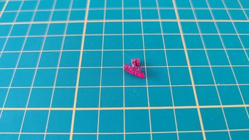 Phare arrière gauche pièce détachée miniature Burago Mercedes 300 SL 1954 1/18 1/18e #B16