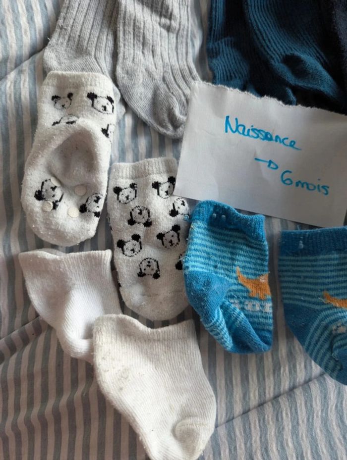 Lot de 7 paires de chaussettes naissance - 6 mois - photo numéro 4