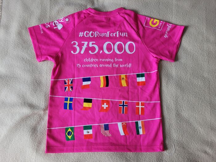 T-shirt de sport ineos go run for fun ys - photo numéro 3