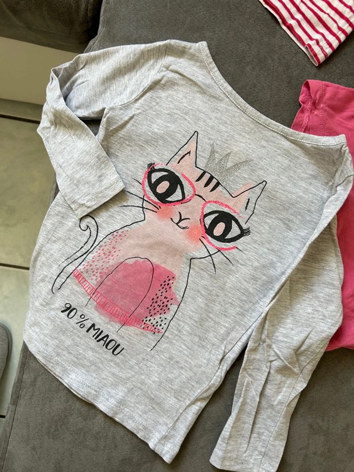 Lot 3 tee shirt motif animaux - photo numéro 6