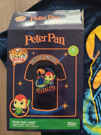 Coffret Disney Peter pan tee shirt pop