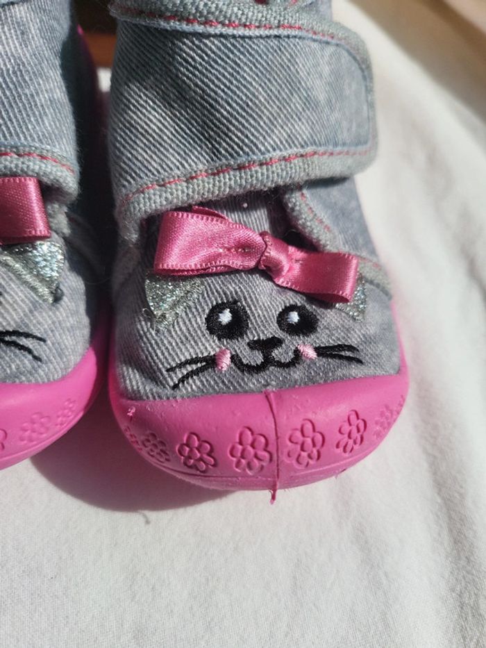 Chaussons fermés scratchs souris 21 - photo numéro 3