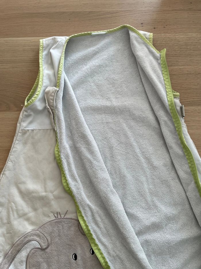 Turbulette légère verte et beige sterntaler - photo numéro 4