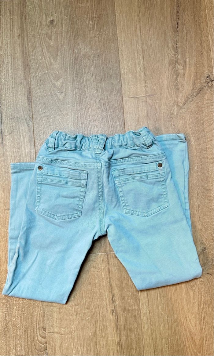 🍃 Jean garçon turquoise / bleu clair – Orchestra – Taille 6 ans – Bon état - photo numéro 7