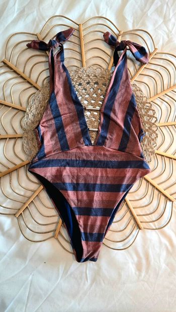 Maillot de bain rayé River Island