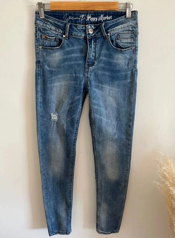 Jean skinny bleu