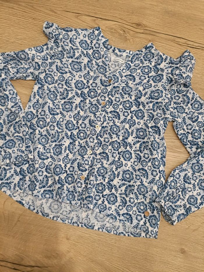 Chemise bleue - 10 ans - Lulu castagnette
