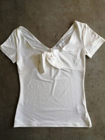 Top blanc Taille 34/36 La Redoute