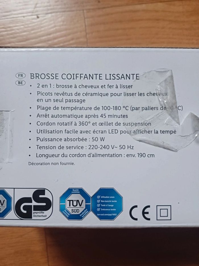 Brosse cheveux lissante - photo numéro 3