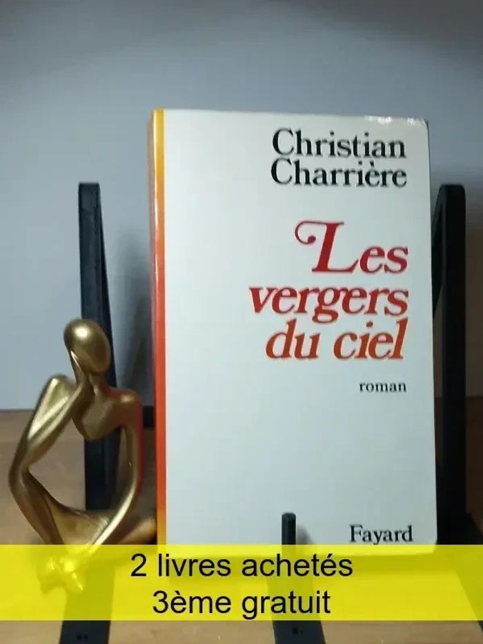 Roman Les vergers du ciel de Christian Charrière
