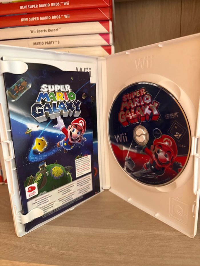 Super Mario galaxy jeu Wii - photo numéro 2