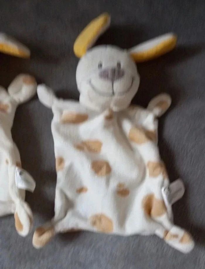 Lot de 2 doudous Chien Nicotoy - photo numéro 4