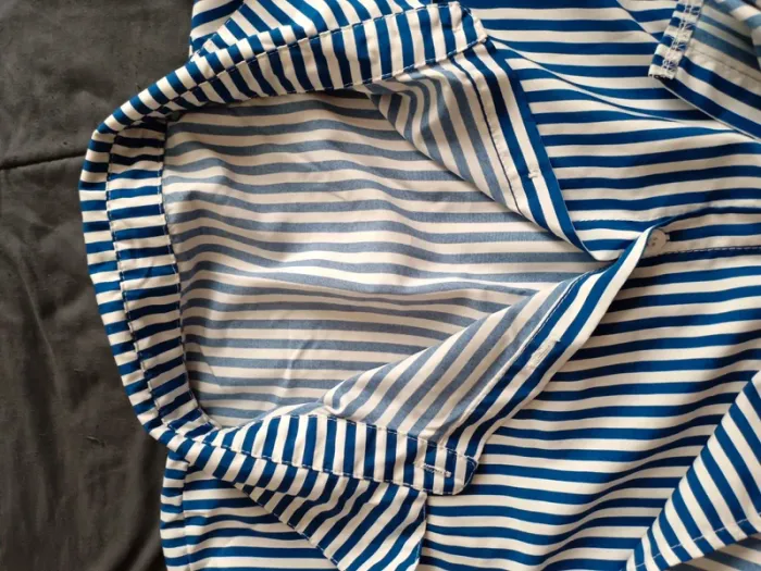 Blouse chemise rayée - photo numéro 2