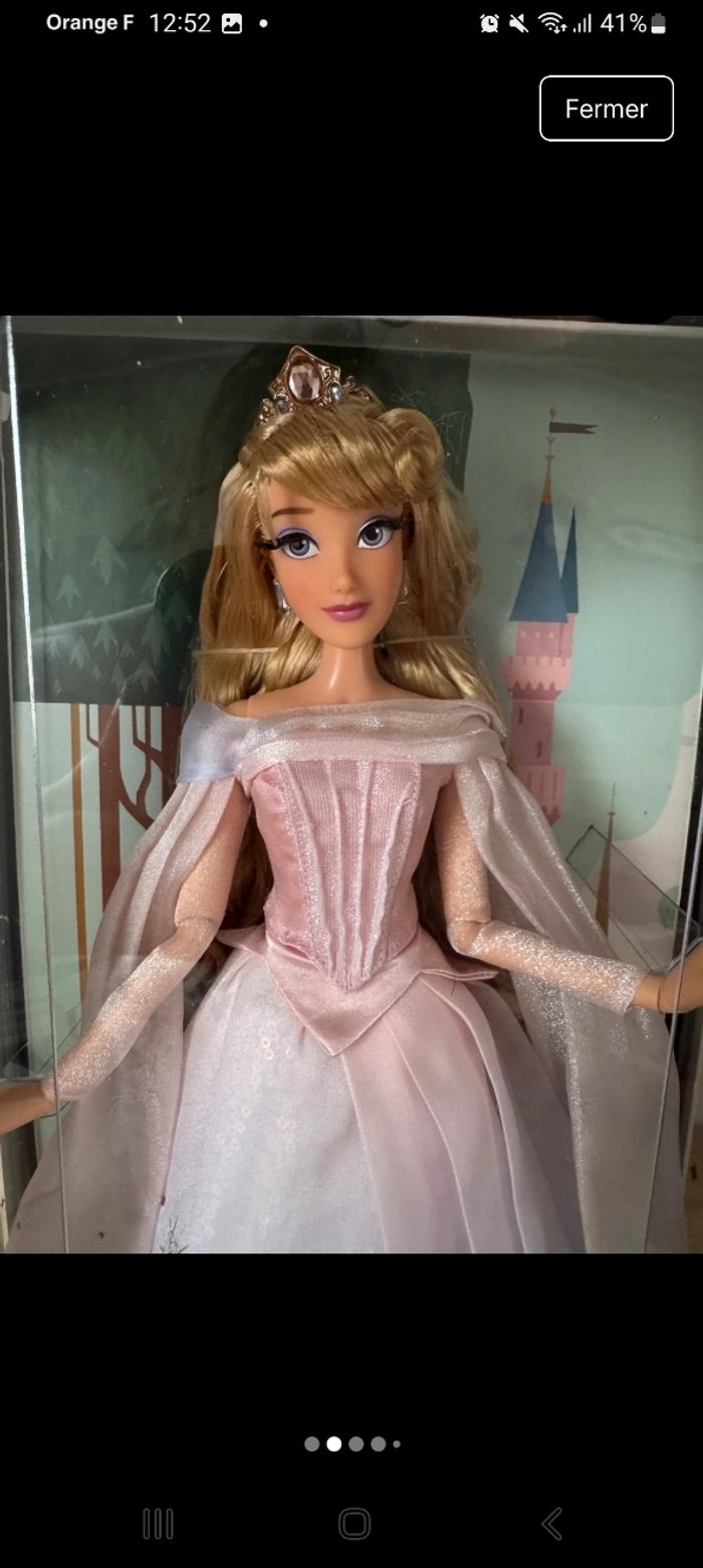 Poupée Aurore 70e anniversaire de Disneyland Resort en édition limitée, La Belle au Bois Dormant, 40,5 cm - photo numéro 3