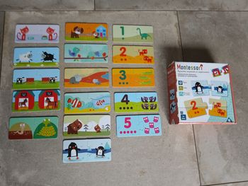 Jeux éducatifs puzzle montessori 2 ans