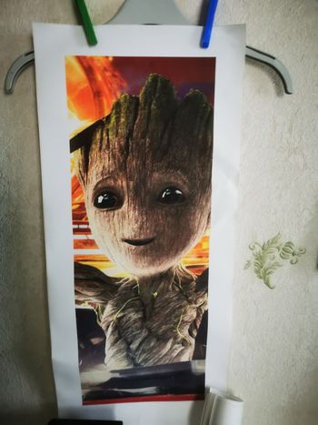 Poster Groot tissu