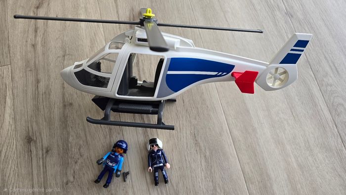 Hélicoptère police playmobil - photo numéro 8