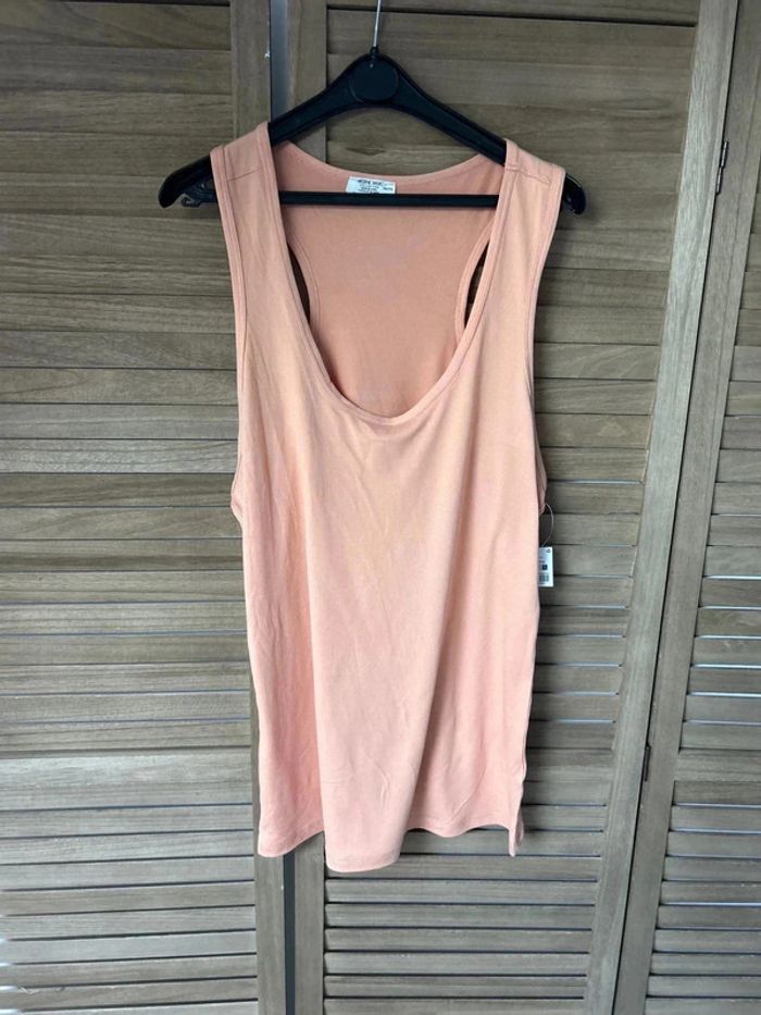 Débardeur orange xxl