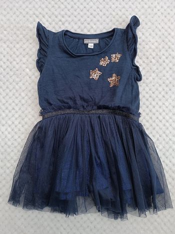 🔸 Robe bleu marine Vertbaudet - 24 mois 🔸