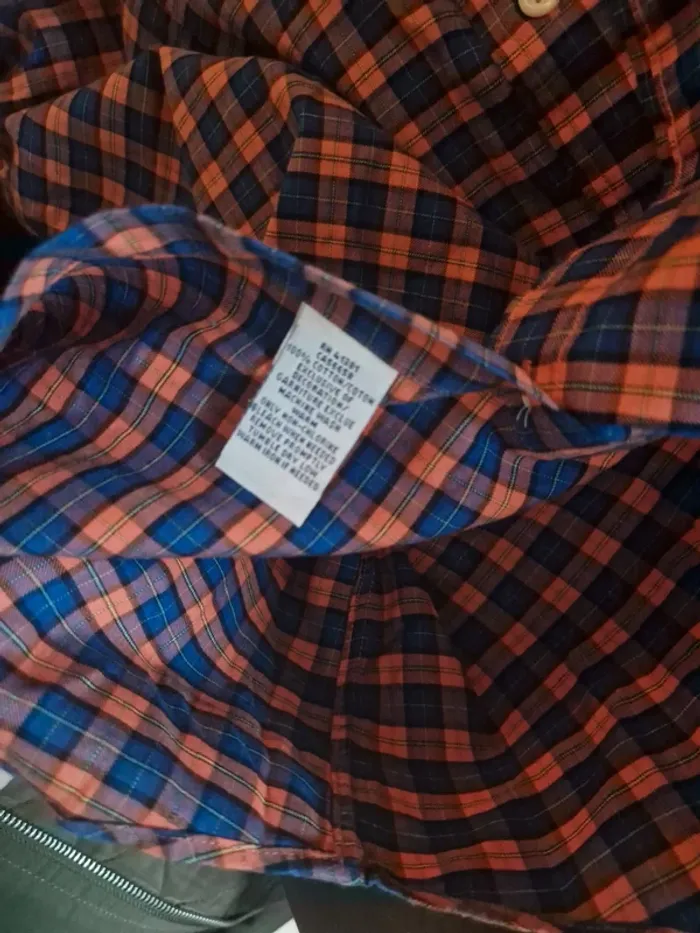 Chemise carreaux homme ralph lauren taille m - photo numéro 6
