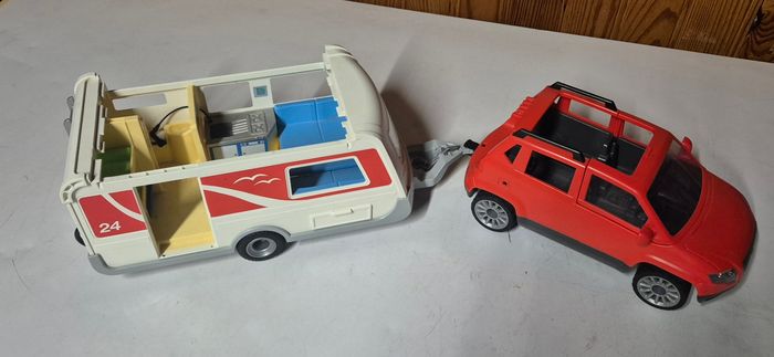 Playmobil 5434 +5436 voiture et caravane summer fun - photo numéro 4