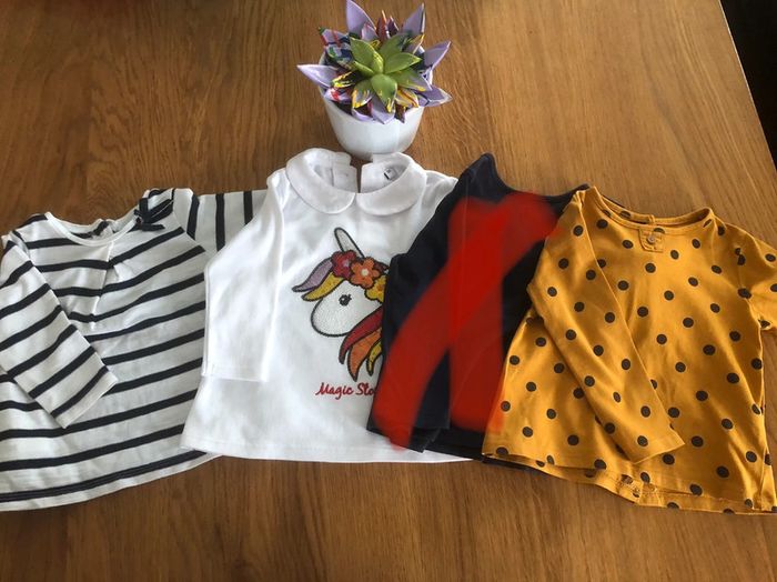 Lot de 3 tee-shirts 9 mois - photo numéro 4