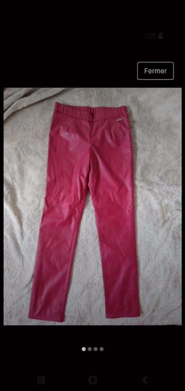 Legging effet cuir, neuf - photo numéro 2