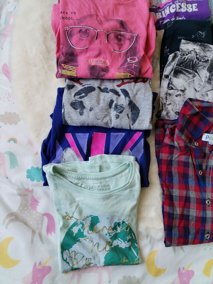 Lot de 17 vêtements fille 8 ans + 3 offerts ! 🎁 - photo numéro 2