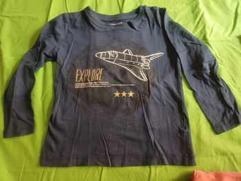 polo tee shirt avec avion