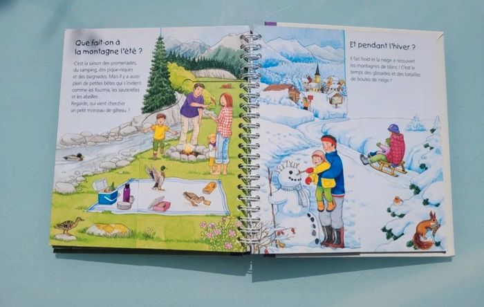 Livre animé à volets Les P'tits Juniors : 🏔 La Montagne  🏞 - photo numéro 8