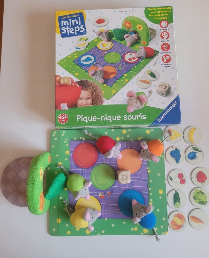 Jeu pique-nique souris