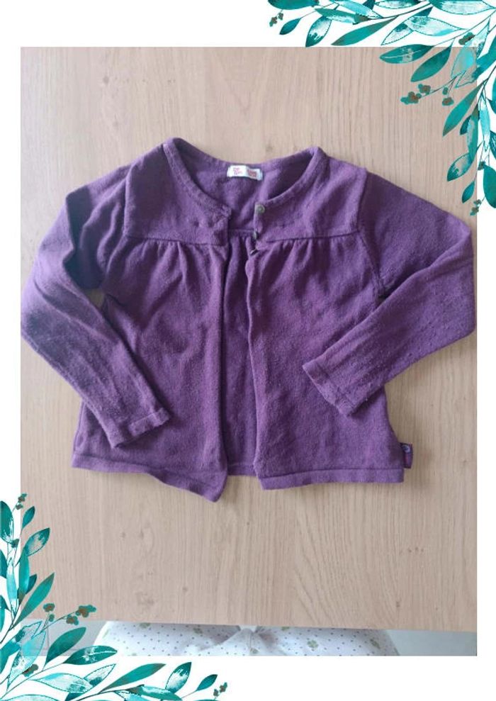 Gilet fille 5 ans DPAM - photo numéro 2