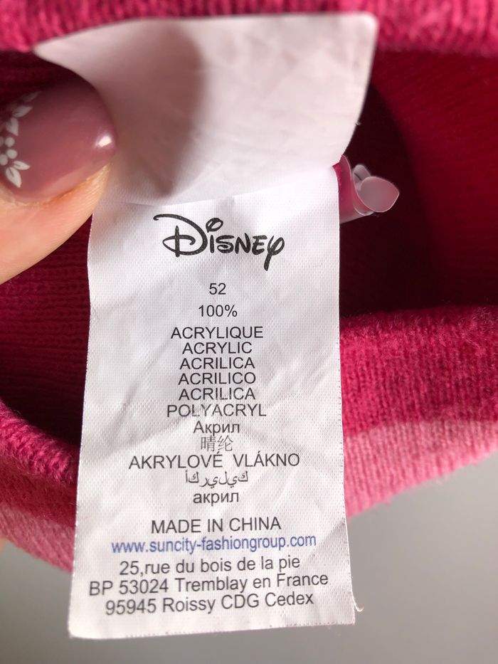 Bonnet fille Disney - photo numéro 2